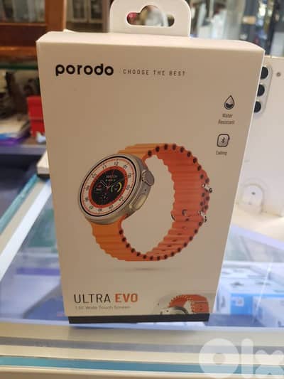 Porodo ultra evo smart watch orange