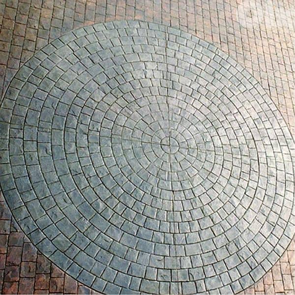 باطون ملون ومطبع stamped concrete 9