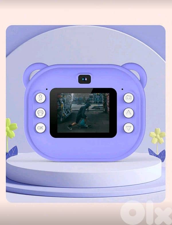 Mini Printing Camera with Printing paper, Charger & Strap 5