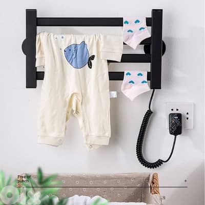 Fast-Heating Towel Warmer – Dries Towels & Saves Space