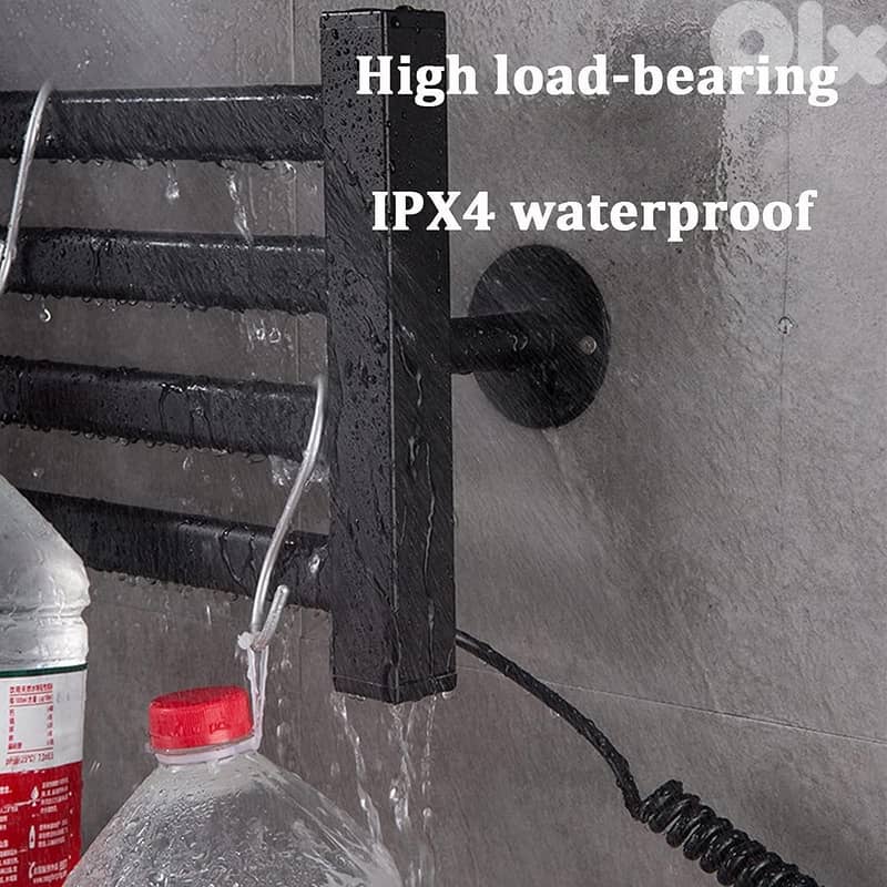 Fast-Heating Towel Warmer – Dries Towels & Saves Space 3