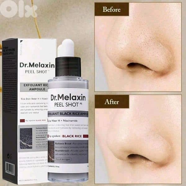New Dr. Melaxin Peel Shot - with Black Rice 1