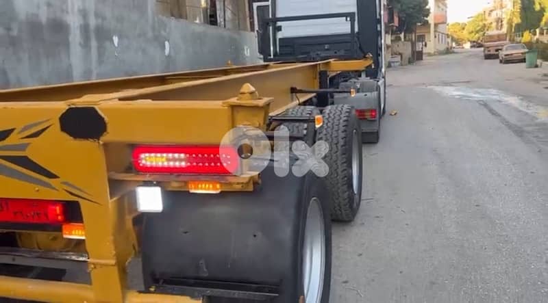 Mercedes 3x Actros MP1 1843 2