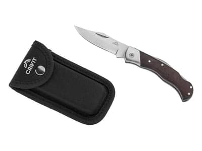 crivit pocket knife with belt (hiking knife