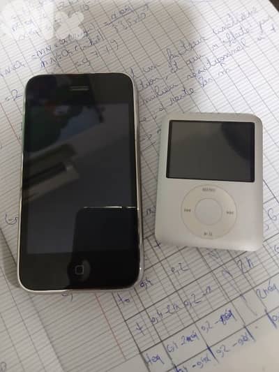 iphone 3gs and ipod nano 3rd gen (بحاجة لبطارية)