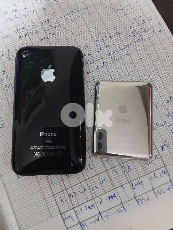 iphone 3gs and ipod nano 3rd gen (بحاجة لبطارية) 1
