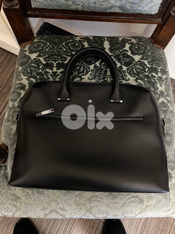 mont blanc laptop bag 1