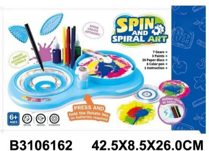 spin and spiral art machine 1