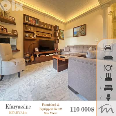 Kfaryassine | Prime Investment | Signature 95m² | Panoramic Sea View