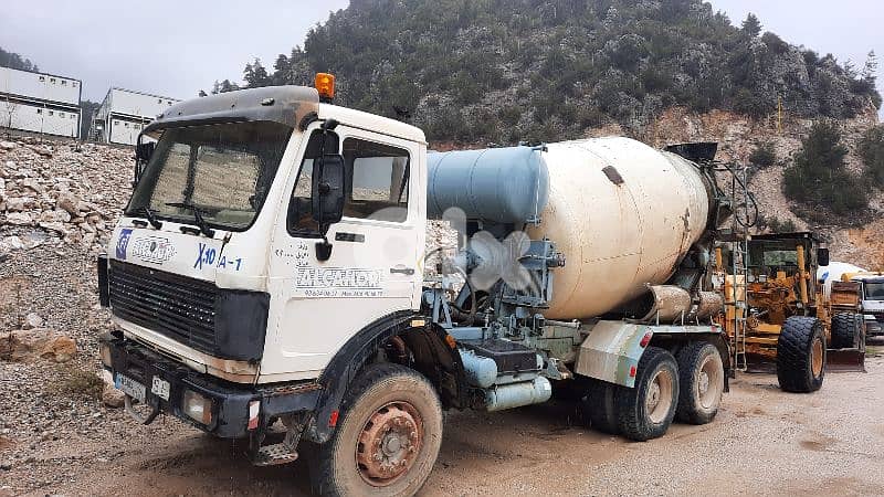 Mercedes transit mixer 8m3 LB2225 4