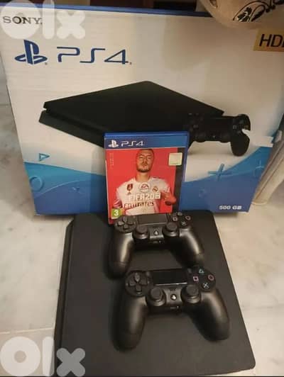 ps4 slim 500GB    (السعر قابل للتفاوض)