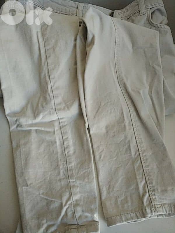 Zara jeans pant (off white) - Not Negotiable 2