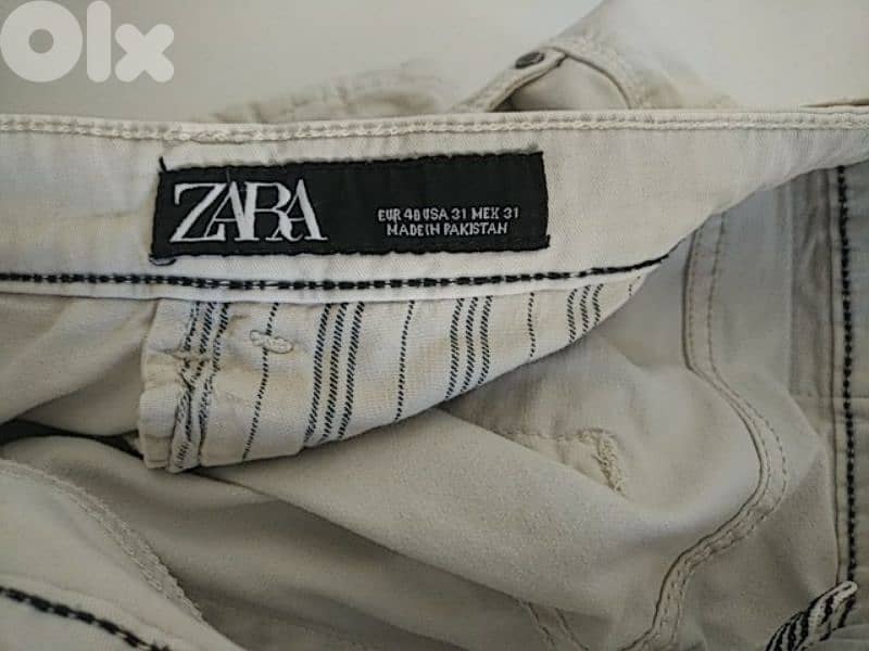 Zara jeans pant (off white) - Not Negotiable 4