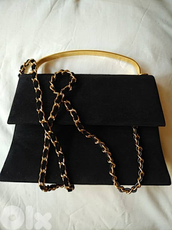 Old velvet handbag (handmade) - Not Negotiable 0