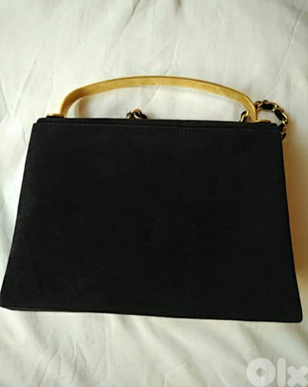 Old velvet handbag (handmade) - Not Negotiable 1