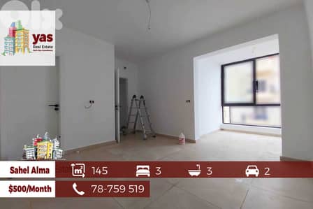 Sahel Alma 145m2 | Rent | Mint Condition | Prime Location | YV/EH