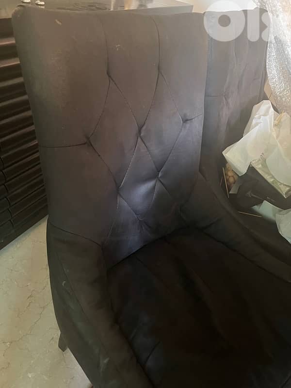 8 chairs,table,buffet,mirror and shelves 2