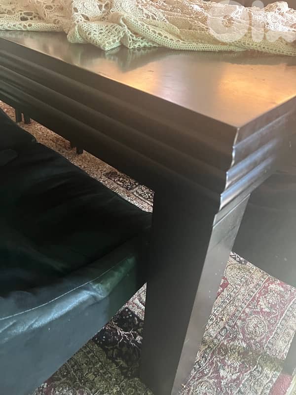 8 chairs,table,buffet,mirror and shelves 3