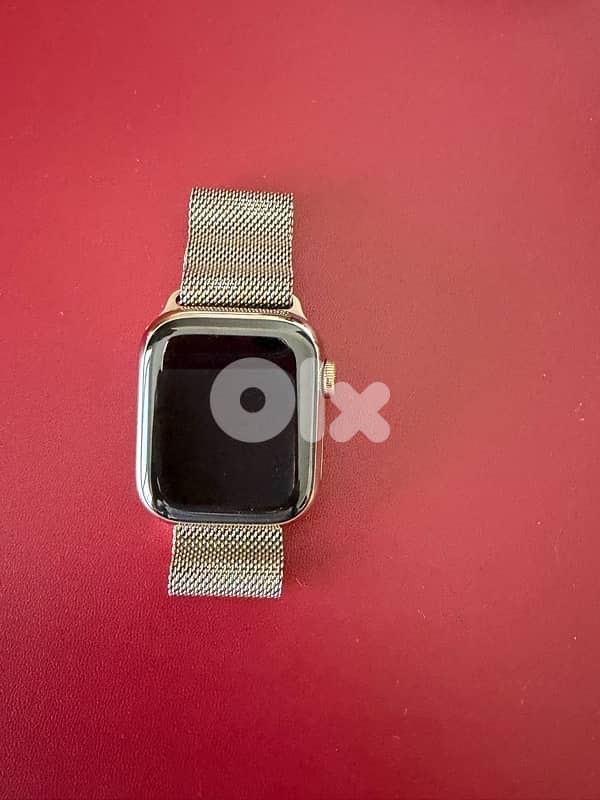 apple watch series 8 stainless steel GPS + cellular 3