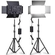 ro Led 800 Professional Photo and video Led Light Kit With Stand 1