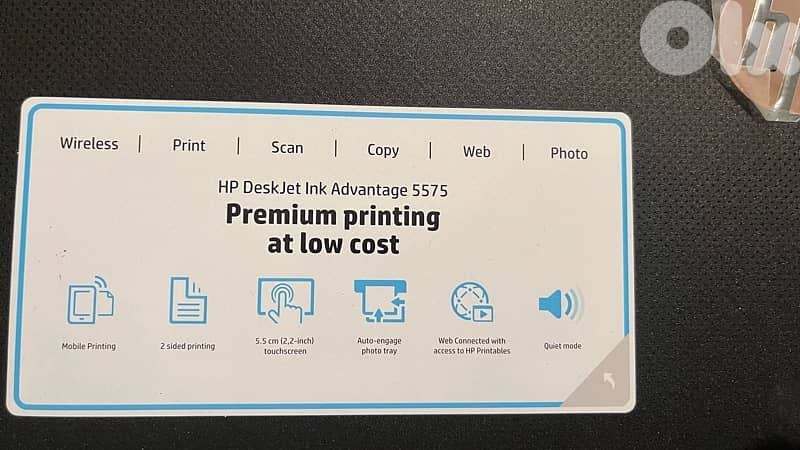 best low cost printer HP 5575 All-in-One Printer Premium printing 6