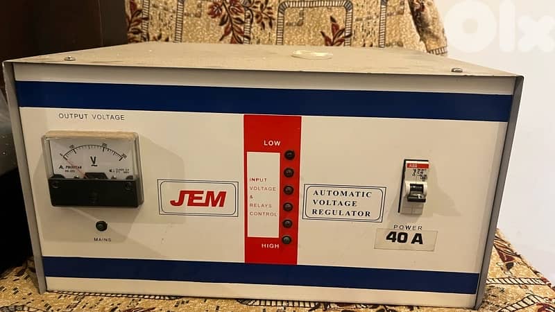 Electricity stabilizer منظم كهرباء 1