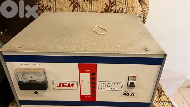 Electricity stabilizer منظم كهرباء 2