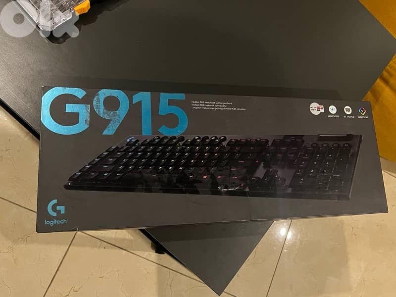 Logitech G915 LIGHTSPEED Wireless Mechanical Keyboard 4