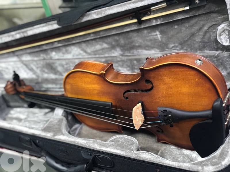 electro acoustic violin كمنجا مع مخرج الكتريك 1