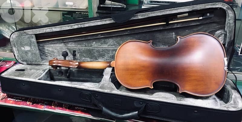 electro acoustic violin كمنجا مع مخرج الكتريك 3