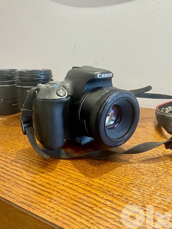 Canon EOS 200D + 3 Lenses + Tripod – VERY good Condition 0