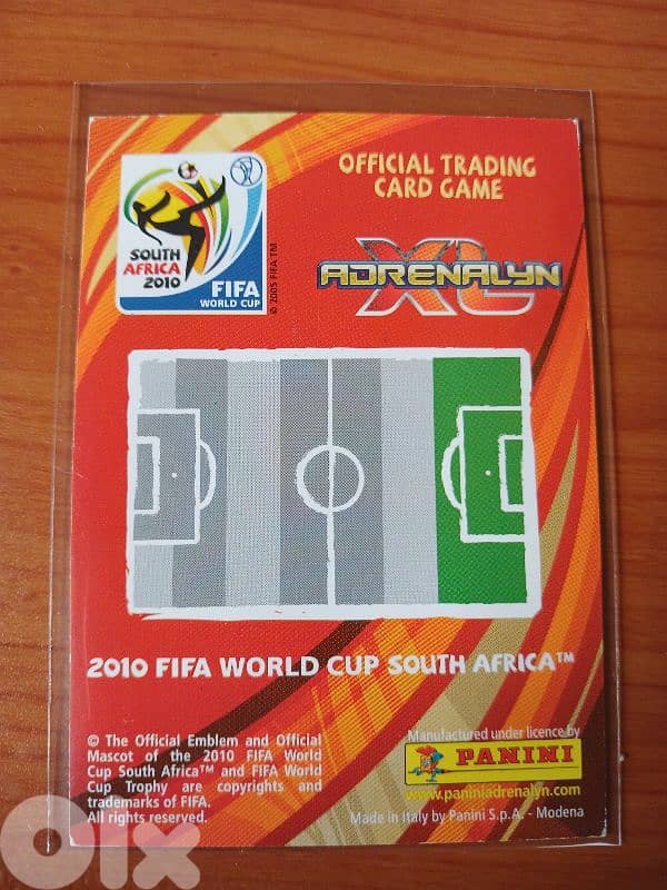 Panini Adrenalyn 2010 Brazil Ronaldinho Robinho 2