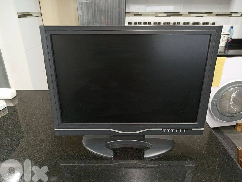 LCD computer screen, 20 inch شاشة كومبيوتر ٢٠ إنش 1