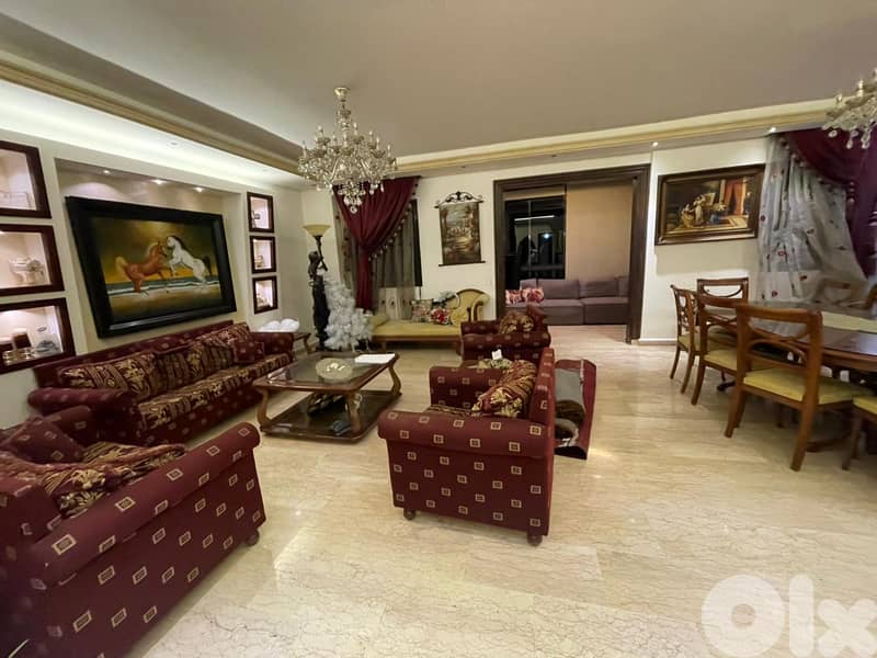 FULLY FURNISHED APARTMENT FOR RENT IN MANSOURIEH PRIME, (MANR-286) 0