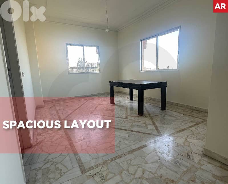 Spacious 180 SQM Apartment for Sale in Kfarshima REF#AR127747 0