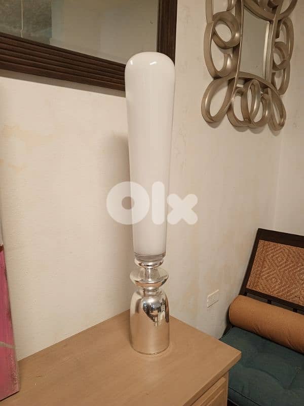 Howard Elliott Hand Blown Glass Floor Vase 0