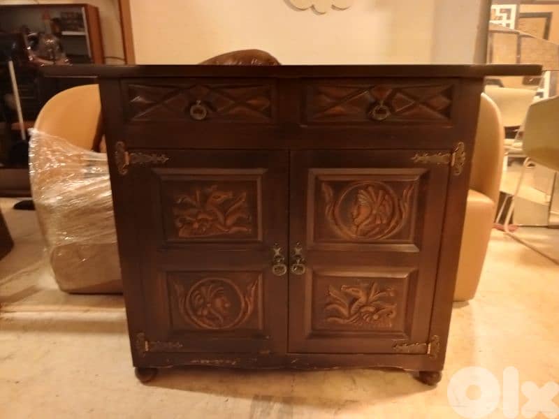 antique tv cabinet 2