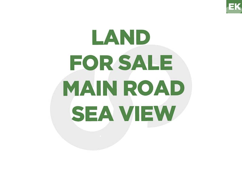 Main Road -Sea View- Hboub - Jbeil REF#EK130022 0