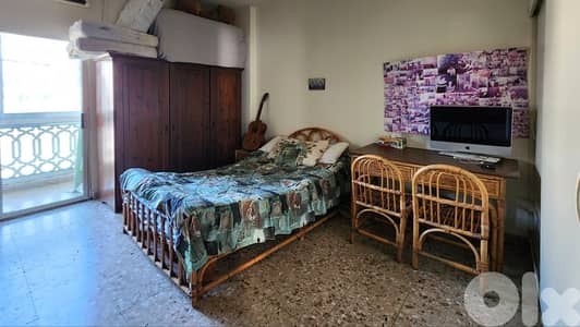 Vintage Rattan Bedroom Set – Bed, Wardrobe, Desk & Chairs