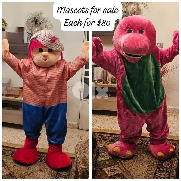 Mascot for sale 0
