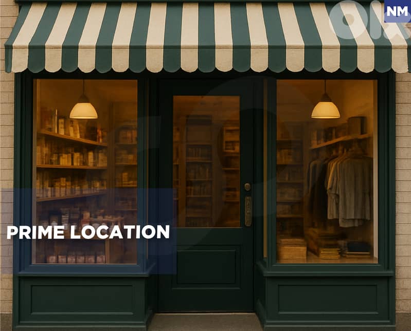 Shop for Rent – 110 sqm, 3 Floors – Tripoli ! REF#NM130023 ! 0