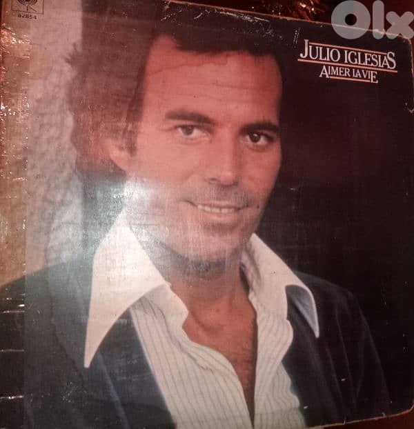 Julio iglesias 33 rpm 2 french album 0