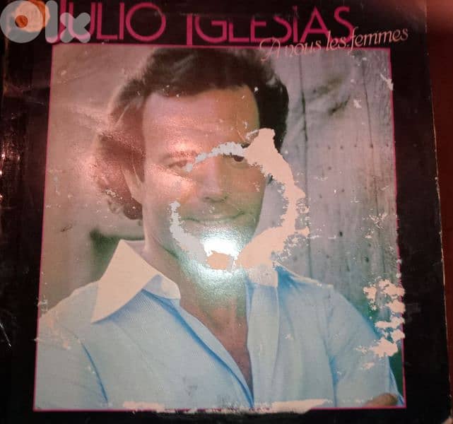 Julio iglesias 33 rpm 2 french album 3