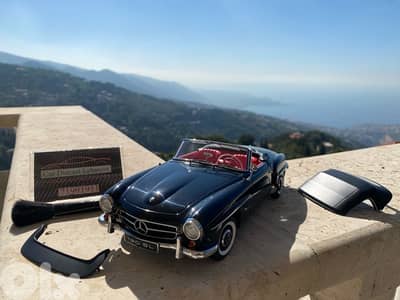 autoart millenium mercedes benz sl 190 diecast model car brand new