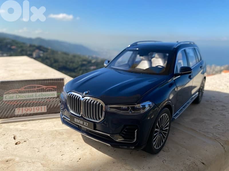 bmw x7 new diecast model car scale 1/18 0