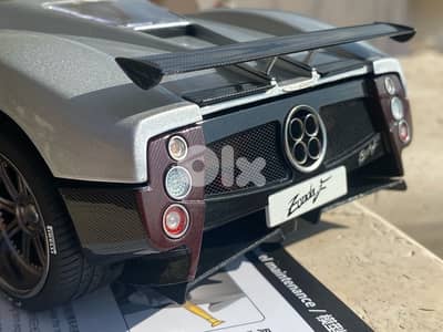 pagani zonda diecast model car scale 1/18 almost real