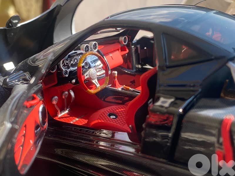 pagani zonda diecast model car scale 1/18 almost real 4