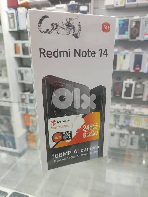 Redmi Note 14 4G (Global) 256GB – (2 Years Warranty) 0