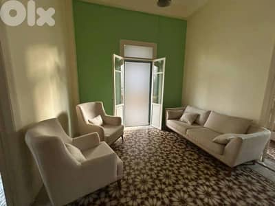 FURNISHED APT IN ACHRAFIEH PRIME / TERRACE (140SQ) 3 BEDS , (ACR-993)