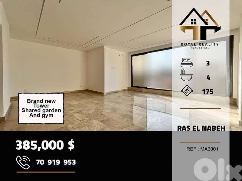 apartments for sale in ras al nabaa beirut قق للبيع في راس النبع بيروت 0